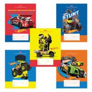Тетрадь 12 л., HATBER, линия, мелованный картон обложка, «Машинки-(Hot wheels)», 12Т5В2, T191798