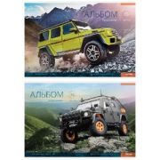 Альбом для рисования 16л Авто Offroad 9045