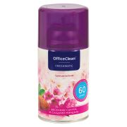 Сменный баллон для освеж. воздуха OfficeClean «Весенняя сакура и сладкий миндаль» сухое распыление, 250мл