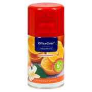 Сменный баллон для освежителя воздуха OfficeClean «Солнечный цитрус», сухое распыление, 250мл