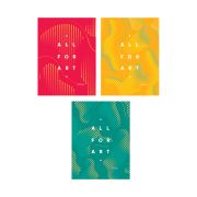Тетрадь 80л., А4, клетка ArtSpace «Моноколор. All for art»