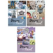 Тетрадь 80л., А4, клетка ArtSpace «Стиль. Dreams and travel»