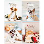 Тетрадь 96л., А5, клетка ArtSpace «Питомцы. Pretty friends»