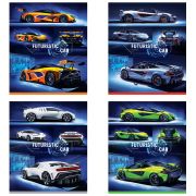 Тетрадь 96л., А5, клетка ArtSpace «Авто. Futuristic car»
