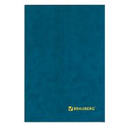 Книга учета 208 л., клетка, твердая, бумвинил, блок офсет, А4 (200х290 мм), BRAUBERG