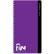 Телефонная книга А5, 80л., на гребне OfficeSpace «Моноколор. Fine color», с высечкой