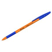 Ручка шариковая Berlingo «Tribase grip orange» синяя, 0,7мм, грип