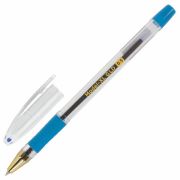 Ручка шариковая масляная с грипом BRAUBERG «Model-XL GLD», СИНЯЯ, узел 0,5 мм, линия письма 0,25 мм