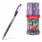 Ручка шариковая ERICH KRAUSE ColorTouch «Purple python», СИНЯЯ, узел 0,7 мм, линия письма 0,35 мм