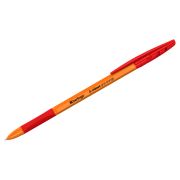 Ручка шариковая Berlingo «Tribase grip orange» красная, 0,7мм, грип