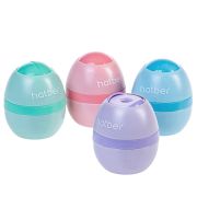 Точилка Hatber NEWtone Vision Пластиковая Цветная с контейнером Ассорти 4 цв. с крышкой 24шт в карто