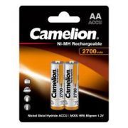 Аккумуляторы Ni-Mh металлогидридные 7371 Camelion NH-AA2700BP2 АА 14500 2700 мАч 1.2 В 2шт
