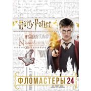 Фломастеры «VK» 24 цв. -Гарри Поттер- в карт.короб. с европодвесом