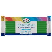 Пластилин Гамма «Классический», зеленый, 250г 270818 04