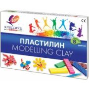Пластилин классический Луч 8 цветов