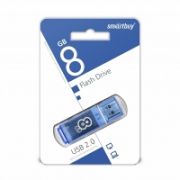 USB флеш-диск 08 Gb Smart Buy glossy series Blue
