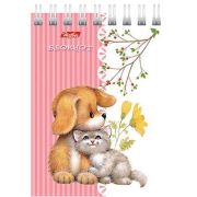 Блокнот 40 л. А7 клетка Милые пушистики 038823¶