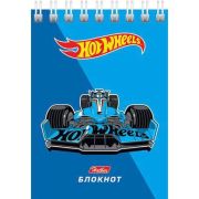 Блокнот А7 40л. ХАТ спираль «Машинки (Hot Wheels)» клетка
