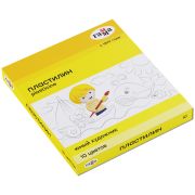 Пластилин Гамма «Юный художник» NEW, 10 цветов, 140г, со стеком, картон. упак.