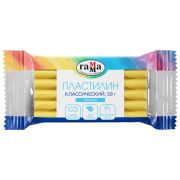 Пластилин Гамма «Классический», желтый, 50г