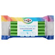 Пластилин Гамма «Классический», салатовый, 50г