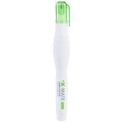 Ручка-корректор Hatber X-Mate 12ml с метал.наконечником с колпачком и клипом в картонной Дисплей-витрине