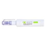 Ручка-корректор Hatber X-Mate 6ml с гибрид.наконечником с колпачком и клипом в картонной Дисплей-вит
