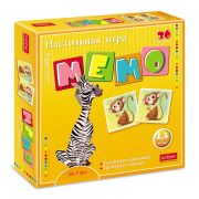 ИГРА Настольная МЕМО для детей 36 карточек -Happy ZOO-