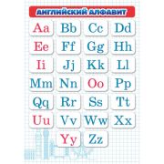 Карточки шпаргалки 148х210 мм Английский алфавит