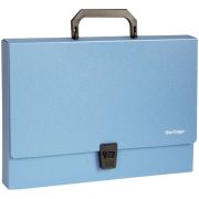 Папка-портфель 1 отделение Berlingo «Standard», A4, 325*230*35мм, 1000мкм, синяя