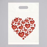 пакет полиэтиленовый с вырубной усиленной ручкой 31х40 см