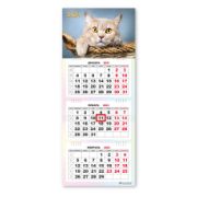 Календарь мини-трио 2024 кот