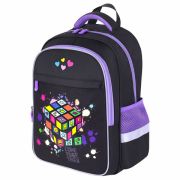 Рюкзак BRAUBERG FAVOUR, 2 отделения, 3 кармана, «Bright cube», 40х29х15 см