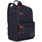 рюкзак grizzly 28*41*18см, 1 отделение , 5 карманов, укрепленная спинка, черный
