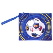 Папка для тетрадей BRAUBERG, А5, 1 отделение, ткань, молния сверху, «Football»