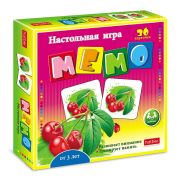 ИГРА Настольная МЕМО 36 карточек-Фруктовый коктейль-
