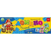 ИГРА Настольная ДОМИНО 28 карточек-Остров сокровищ-