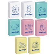 Ластик Berlingo «Animals», прямоугольный, термопластичная резина, 28*18*10мм