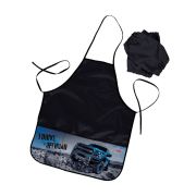 Фартук MINI Hatber с двумя карманами 49х39см -Внедорожник- в индив.упак.