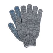 Перчатки рабочие 10/4 серые (ПВХ-точка)