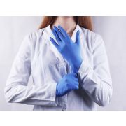 Перчатки медицинские нитрил ONION 3,5г ФИОЛЕТОВЫЕ неопудр.текст XL 50пар/уп