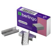 Berlingo Скобы для степлера №24/6, 1000 штук серебристый