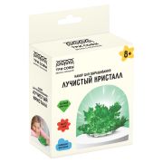Набор для выращивания кристаллов ТРИ СОВЫ «Лучистый», зеленый