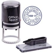 Печать самонаборная автоматическая OfficeSpace ?40мм, 2 круга