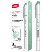 Артмаркер Hatber Mildtone Pastel Двухсторонний Мятный 12шт. в картонной коробке