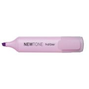 Текстовыделитель Hatber NEWtone PASTEL клиновидный пишущий узел Сиреневый 12шт. в картонной Дисплей-