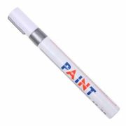 Маркер эмалевый Sipa Paint Marker, серебристый, перманентный, для различных поверхностей, 4мм