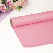 Пленка матовая 50см х 9м, однотонная, ярко-розовая, 55мкр