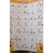 Плакат «Прописные буквы»
