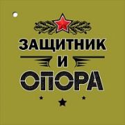 Открытка Защитник и опора (компл.=20 шт)